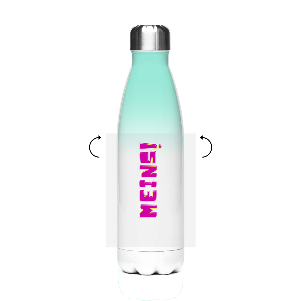 Thermoflasche Edelstahl – hält warm & kalt | 500 ml personalisierbar