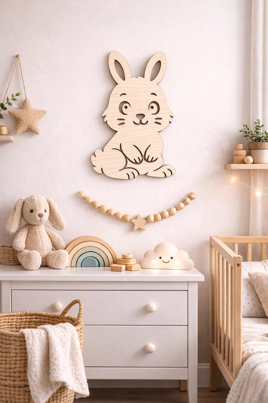 Bauernhof Wandbilder aus Holz – für Baby- & Kinderzimmer