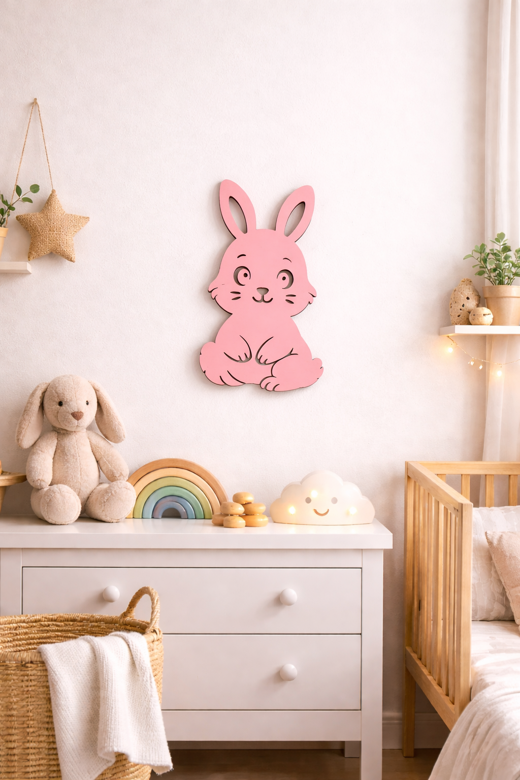 Bauernhof Wandbilder aus Holz – für Baby- & Kinderzimmer