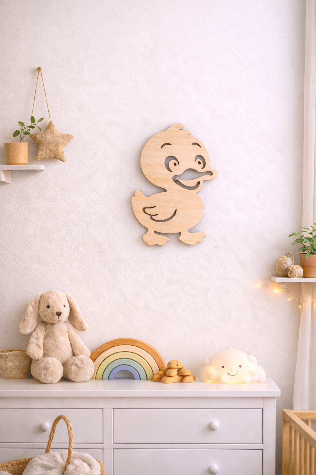 Bauernhof Wandbilder aus Holz – für Baby- & Kinderzimmer