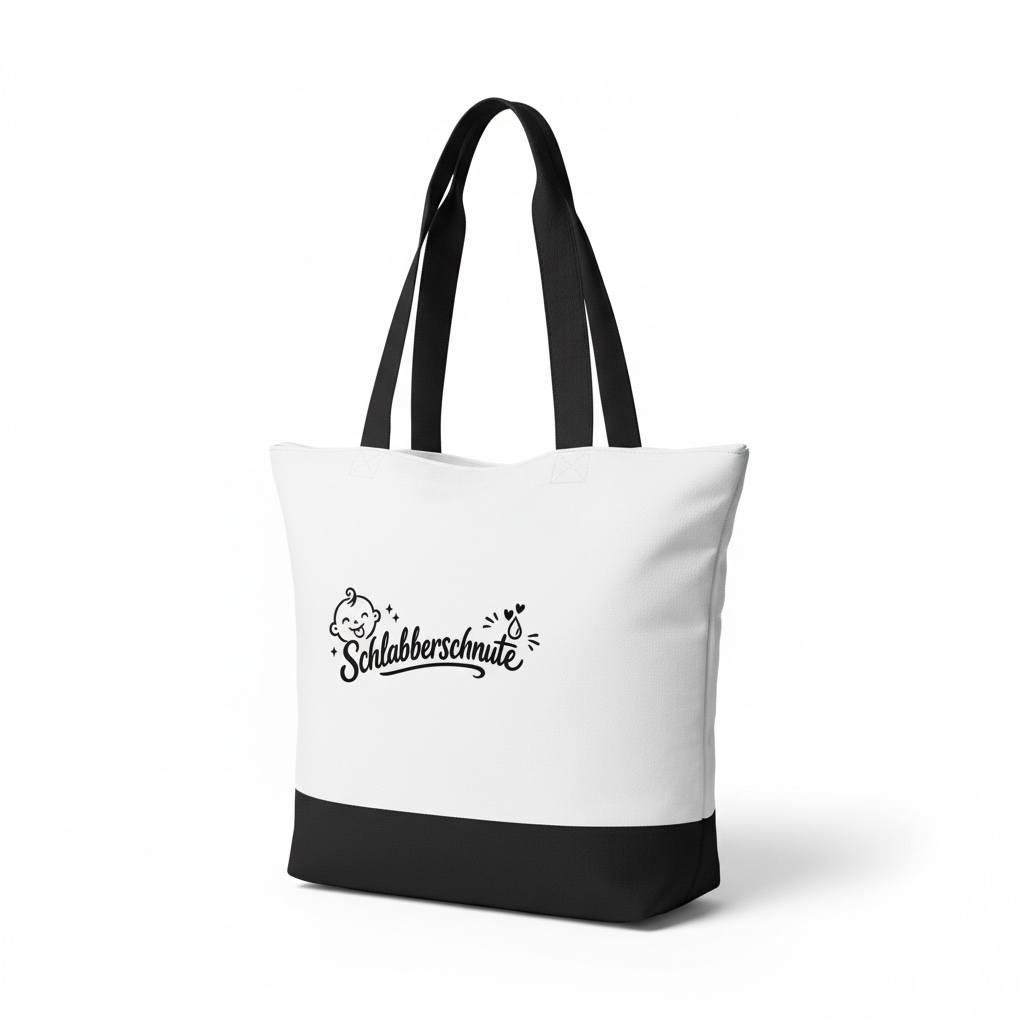 Schlabberschnute Tragetasche | hochwertiges Baby Geschenk | Stofftasche für Eltern | Geschenk zur Geburt