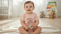 Stick Baby Shirt – Traktor Motiv | 100% Bio Baumwolle | Größe 60/66