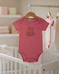 Stick Baby Body personalisiert Kurzarm – Wunschmotiv & Name