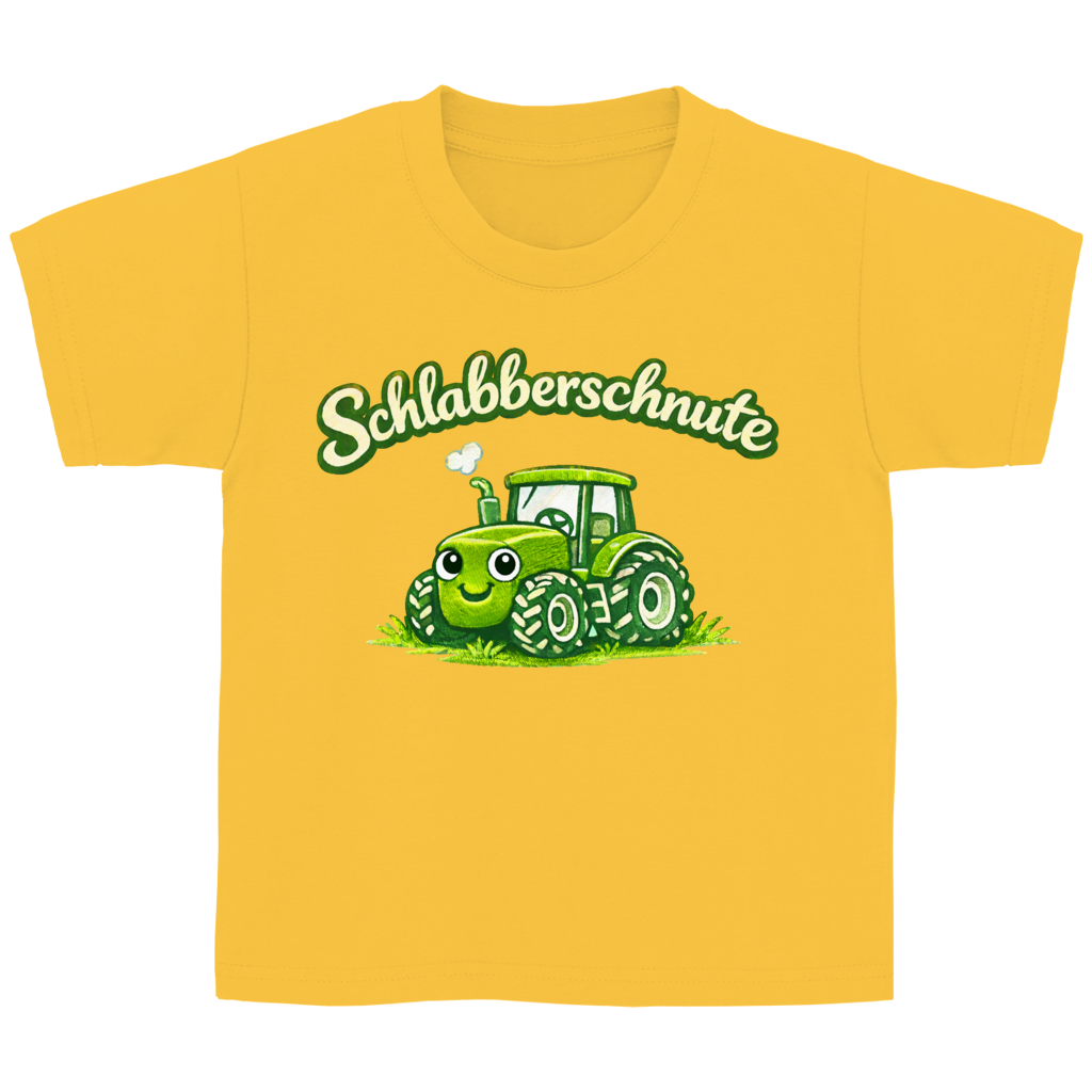 Druck Kinder T-Shirt mit Traktor – bequem, robust & aus Baumwolle