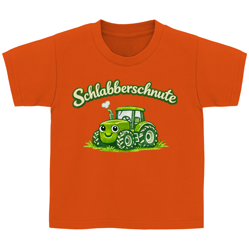 Druck Kinder T-Shirt mit Traktor – bequem, robust & aus Baumwolle