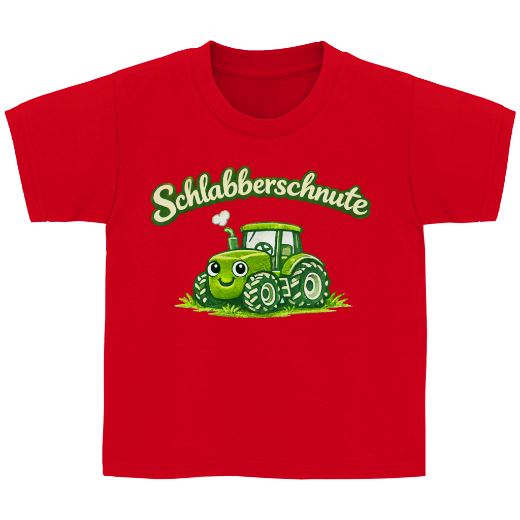 Druck Kinder T-Shirt mit Traktor – bequem, robust & aus Baumwolle