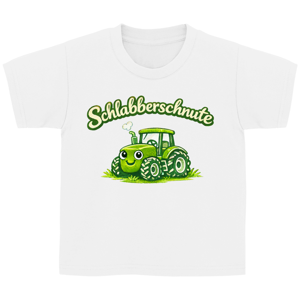 Druck Kinder T-Shirt mit Traktor – bequem, robust & aus Baumwolle